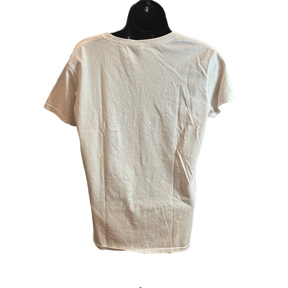 Patriotic Red White Blue Sunflower Tractor Supply Cotton T-shirt Sz L - Picture 2 of 9